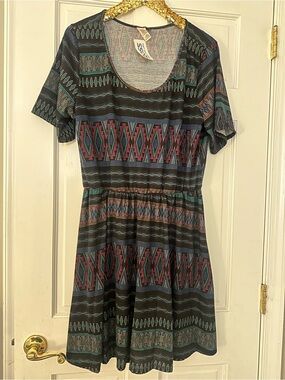 Annabelle Printed Dress Size 1X NWT!